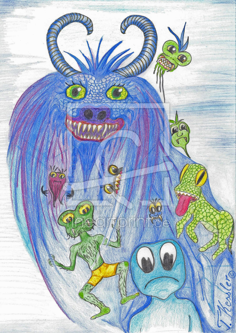 Bild-Nr.: 11391625 Monsters in my head erstellt von TatjanaKessler