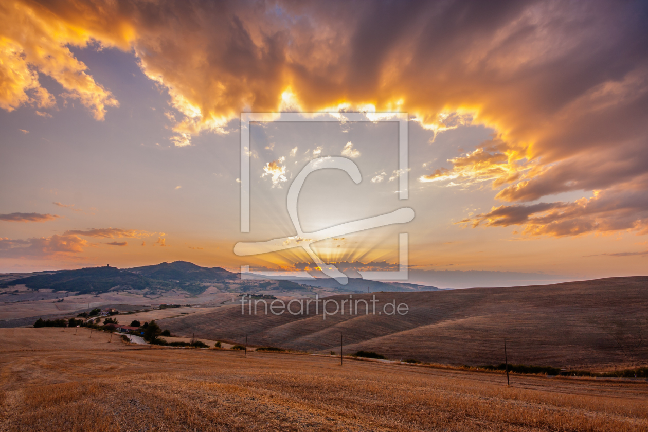 Bild-Nr.: 11399625 Toscana Sunset erstellt von TomKli