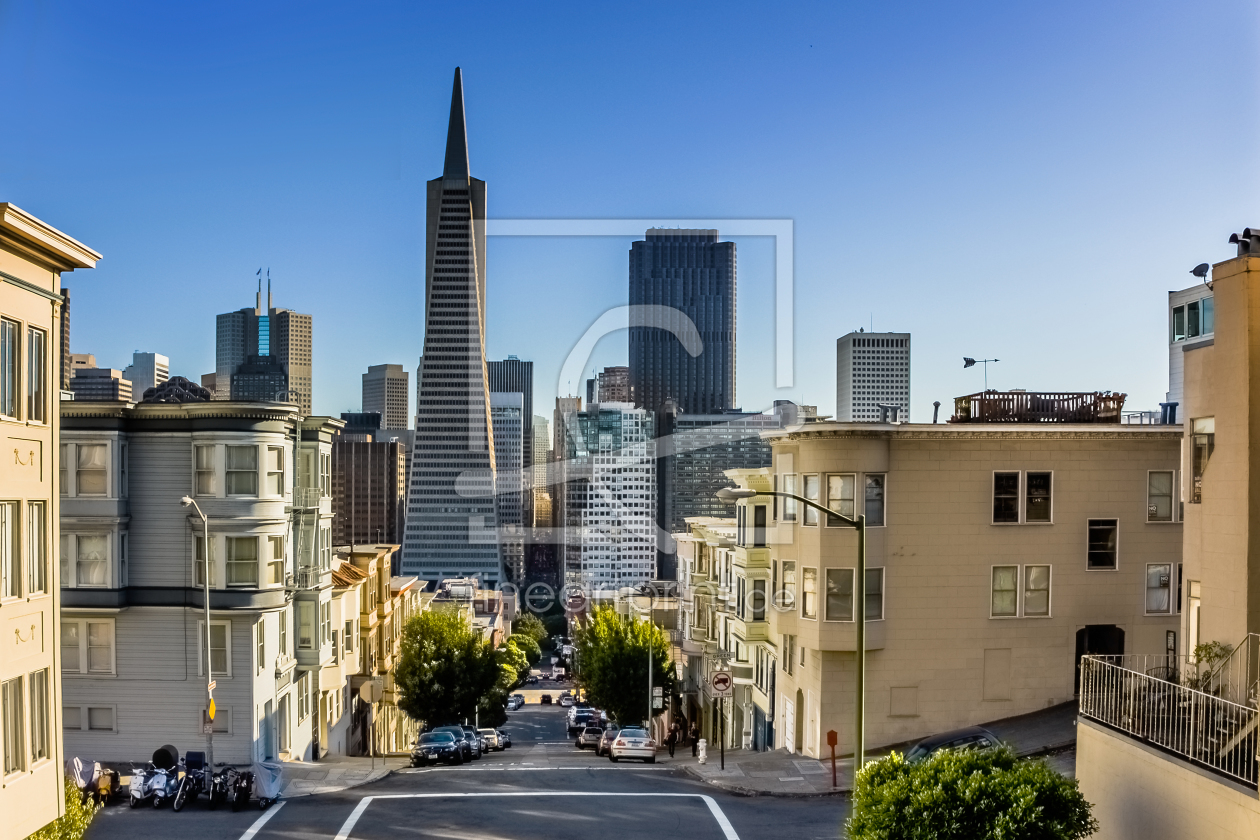 Bild-Nr.: 11401357 Skyline San Francisco erstellt von Fototuning