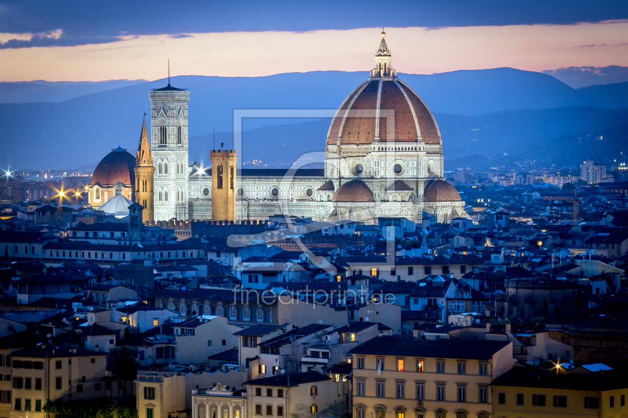 Bild-Nr.: 11401361 Florenz bei Nacht erstellt von Fototuning