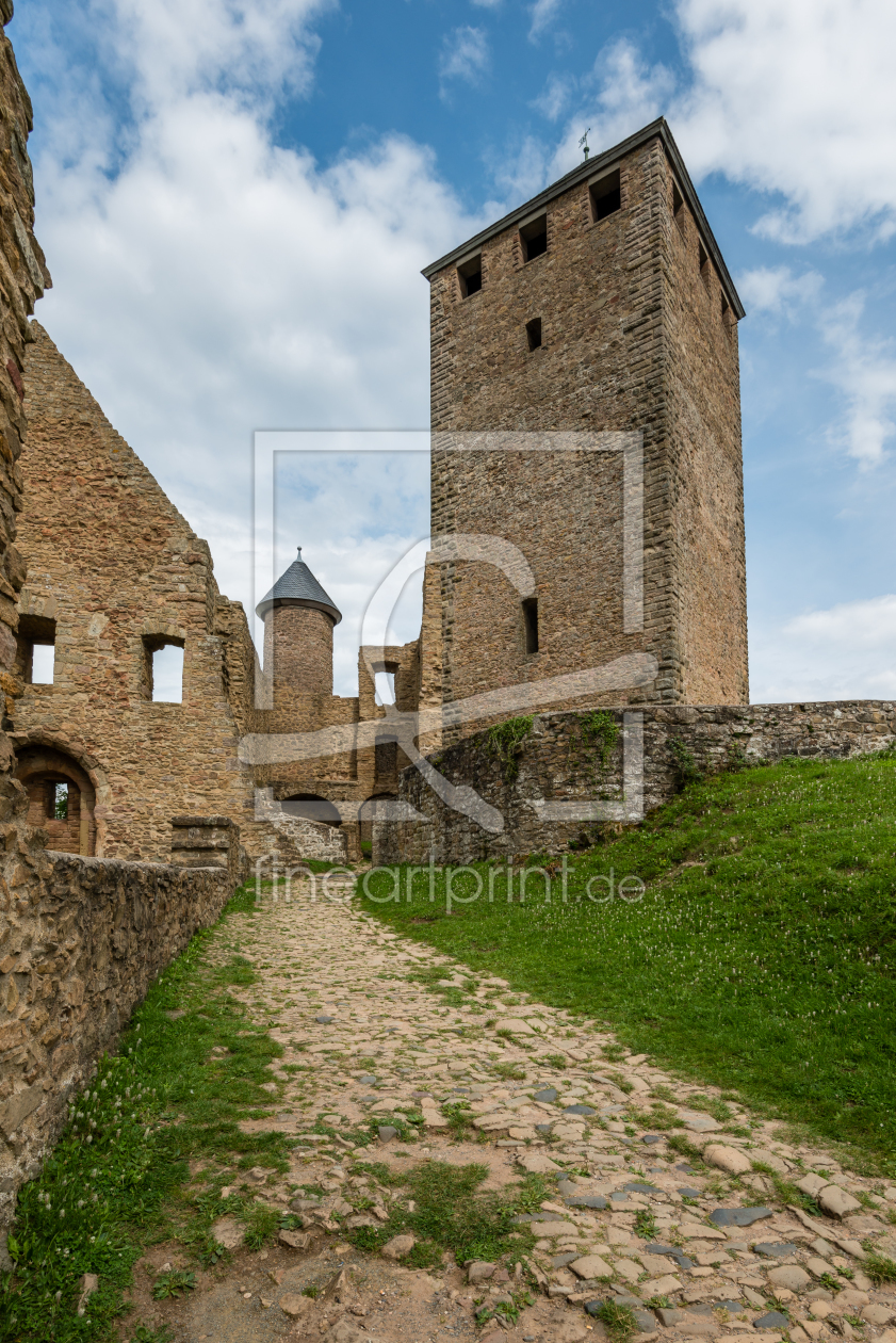 Bild-Nr.: 11402591 Burg Lichtenberg - Weg zum Turm erstellt von Erhard Hess