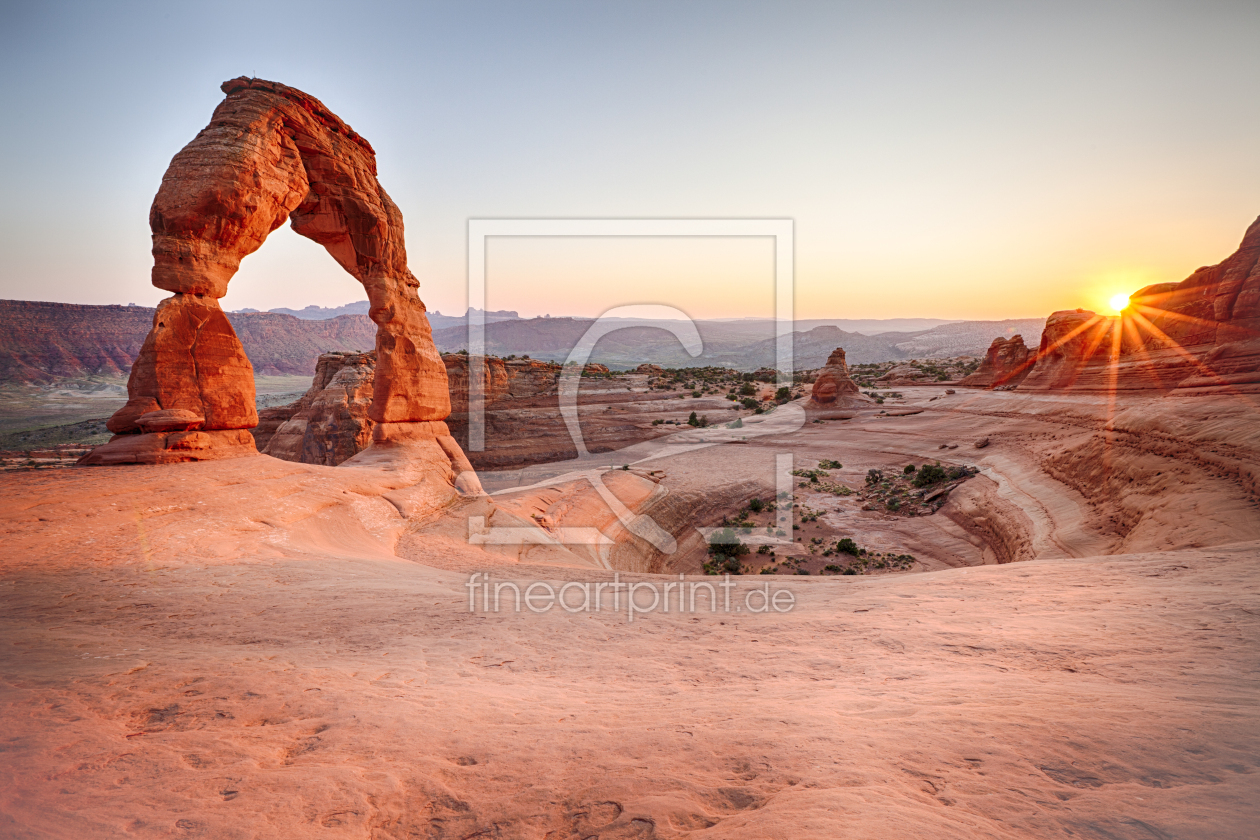 Bild-Nr.: 11403093 Sonnenuntergang am Delicate Arch, Utah erstellt von janschuler