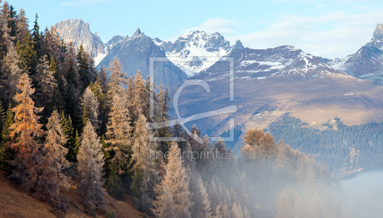 Bild-Nr.: 11407864 Herbst in den Französischen Alpen erstellt von wompus