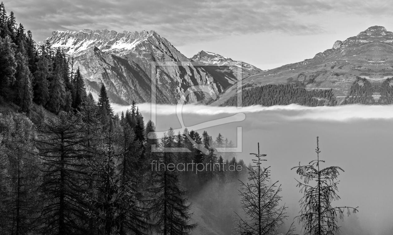 Bild-Nr.: 11410319 Morgennebel in den Französischen Alpen erstellt von wompus