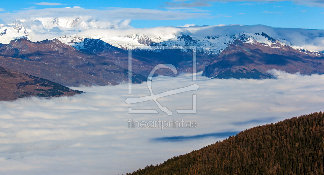 Bild-Nr.: 11410798 Morgennebel in den Französischen Alpen erstellt von wompus