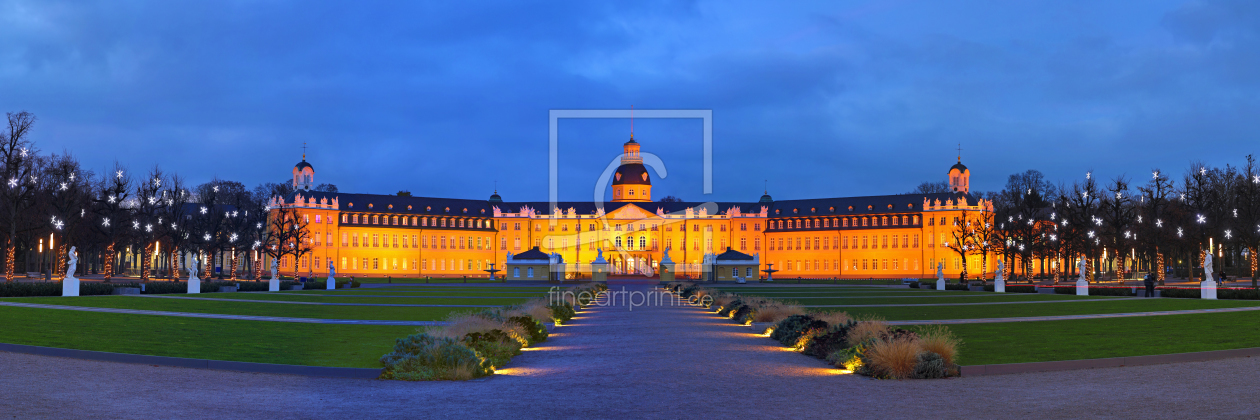 Bild-Nr.: 11410802 Karlsruher Schloss zur Weihnachtszeit erstellt von Thomas Herzog