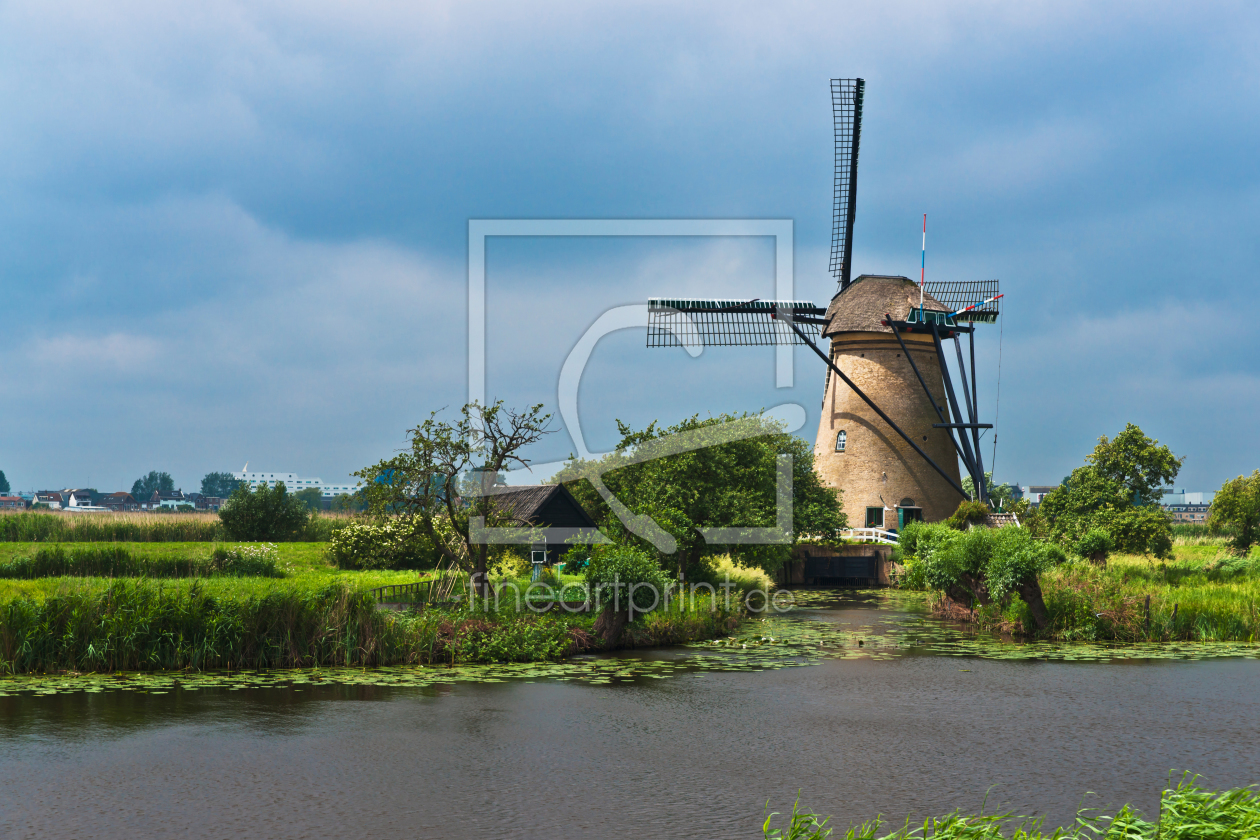 Bild-Nr.: 11411828 Windmühle in Kinderdijk erstellt von GCK