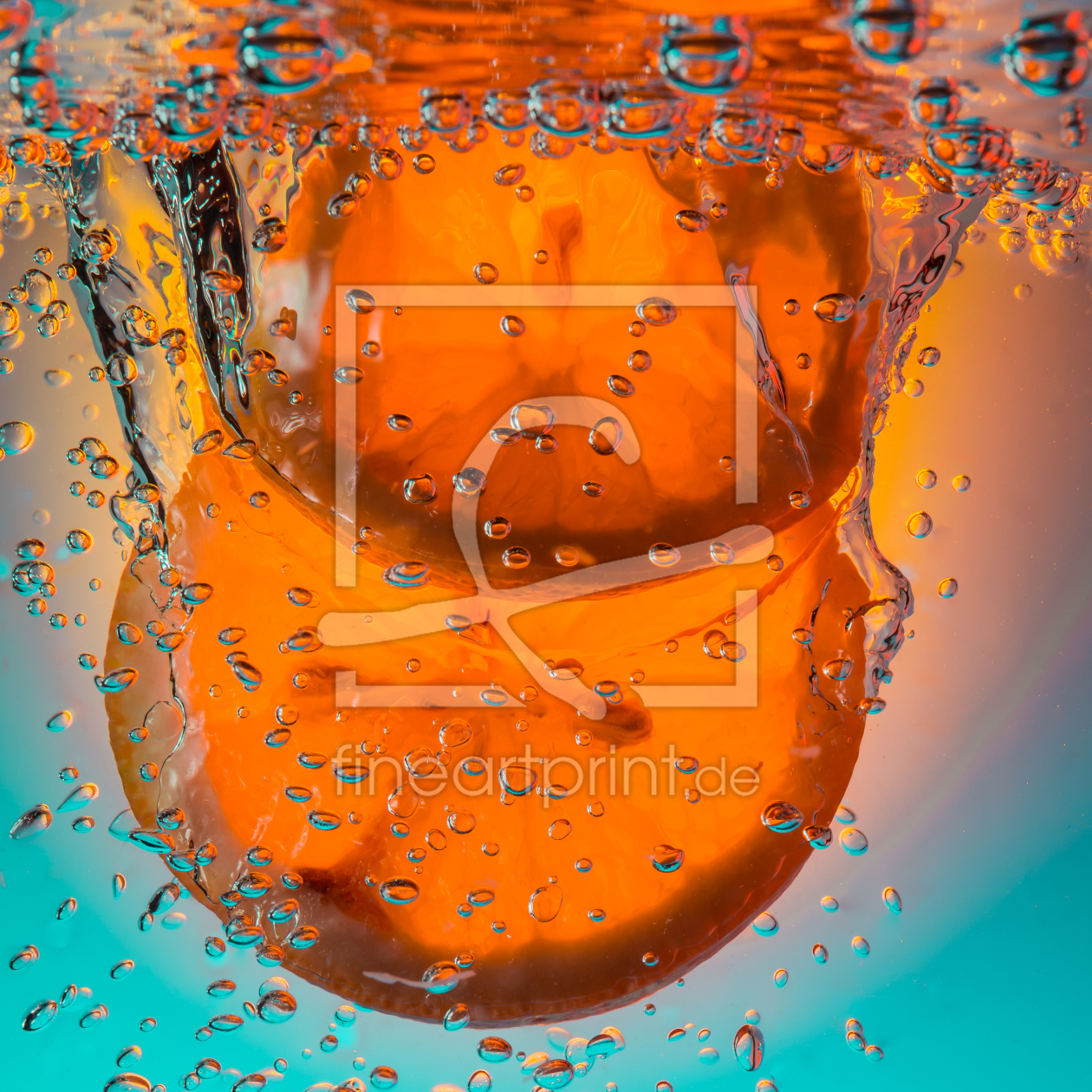 Bild-Nr.: 11412391 Orange splash erstellt von Richard-Young