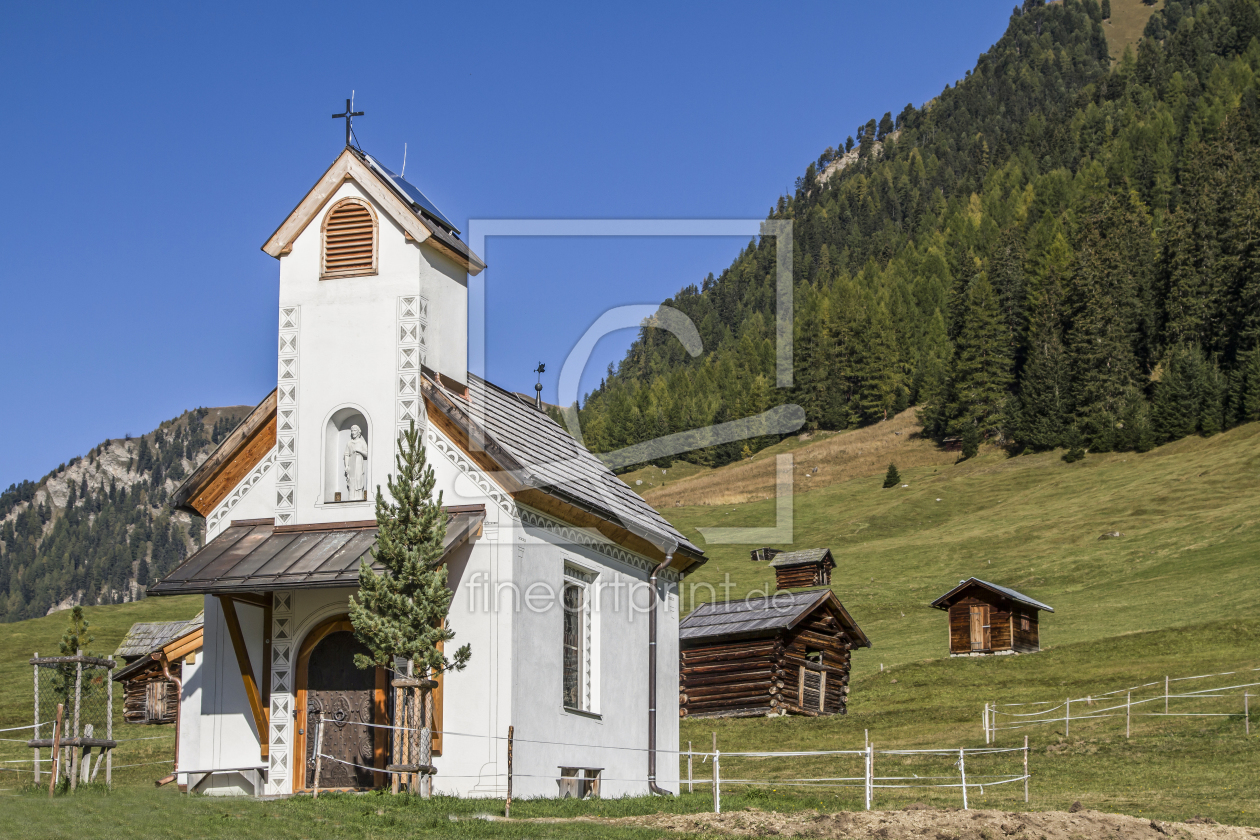 Bild-Nr.: 11412497 Kapelle im Pfundser Tal erstellt von EderHans