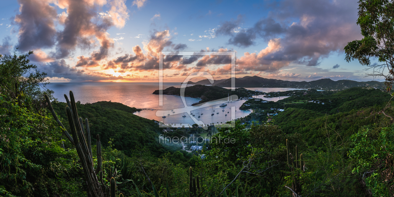 Bild-Nr.: 11413540 Antigua - English Harbour Panorama erstellt von Jean Claude Castor