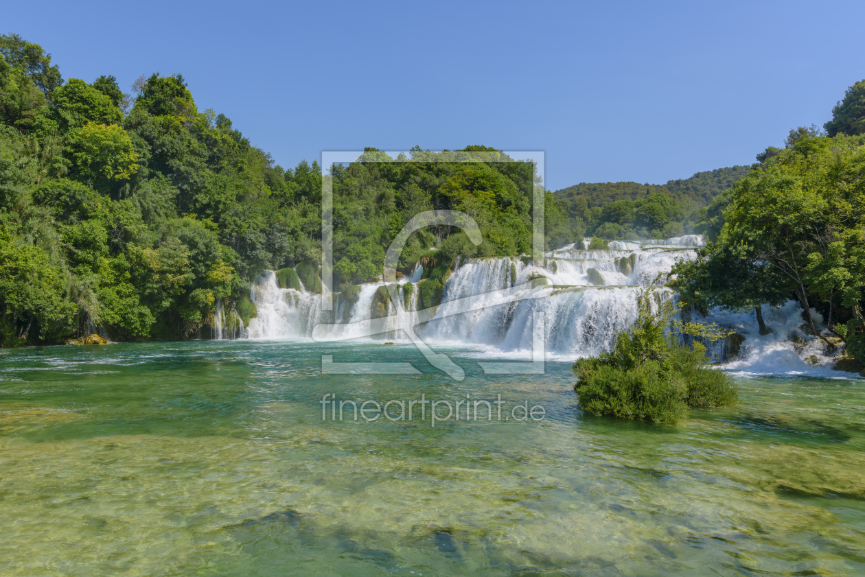 Bild-Nr.: 11413799 Krka Nationalpark Kroatien Wasserfall, Krka Park Croatia waterfalls erstellt von cibo