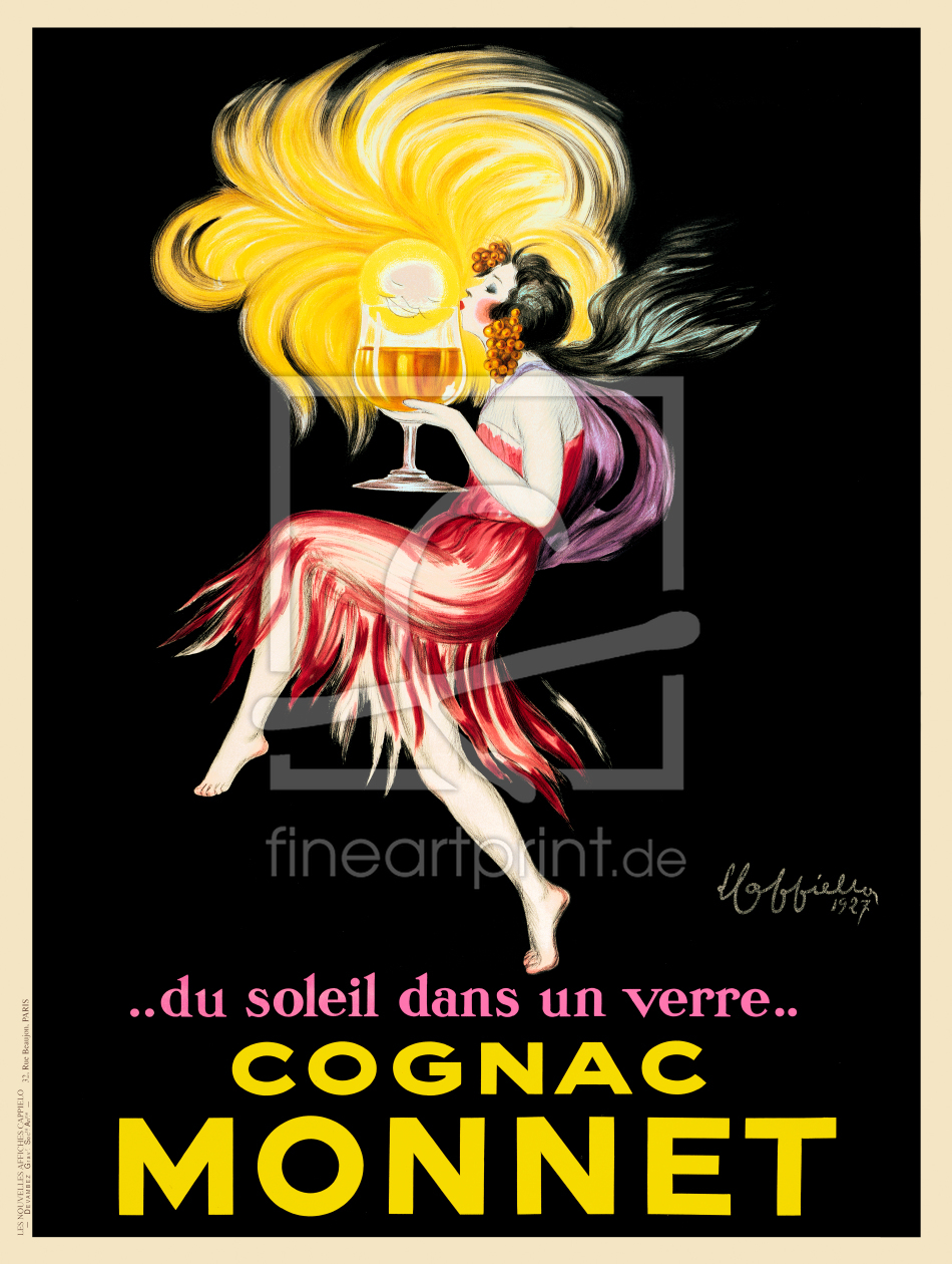 Bild-Nr.: 11416253 Cognac Monnet by Leonetto Cappiello - 1927 erstellt von CASA-FINE-ARTS