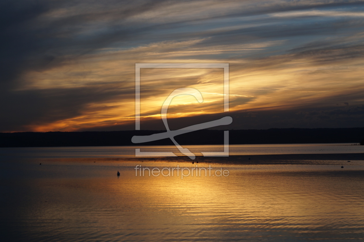 Bild-Nr.: 11418109 Sonnenuntergang Ammersee erstellt von Shain-Pictures
