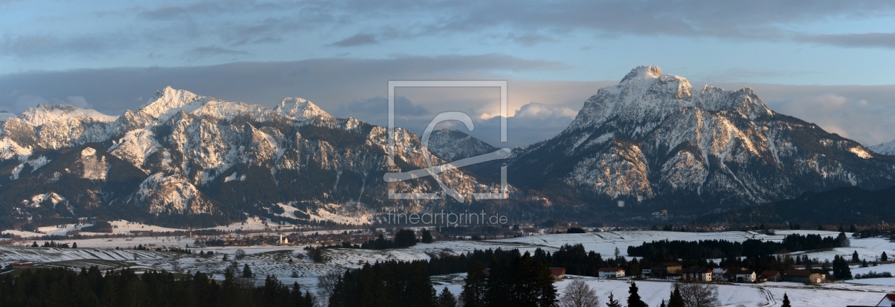 Bild-Nr.: 11418202 Blick von Enzensberg auf Ostallgäuer Bergkulisse erstellt von widipic