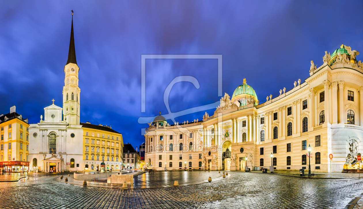 Bild-Nr.: 11423455 Michaelerplatz in Wien erstellt von Mapics