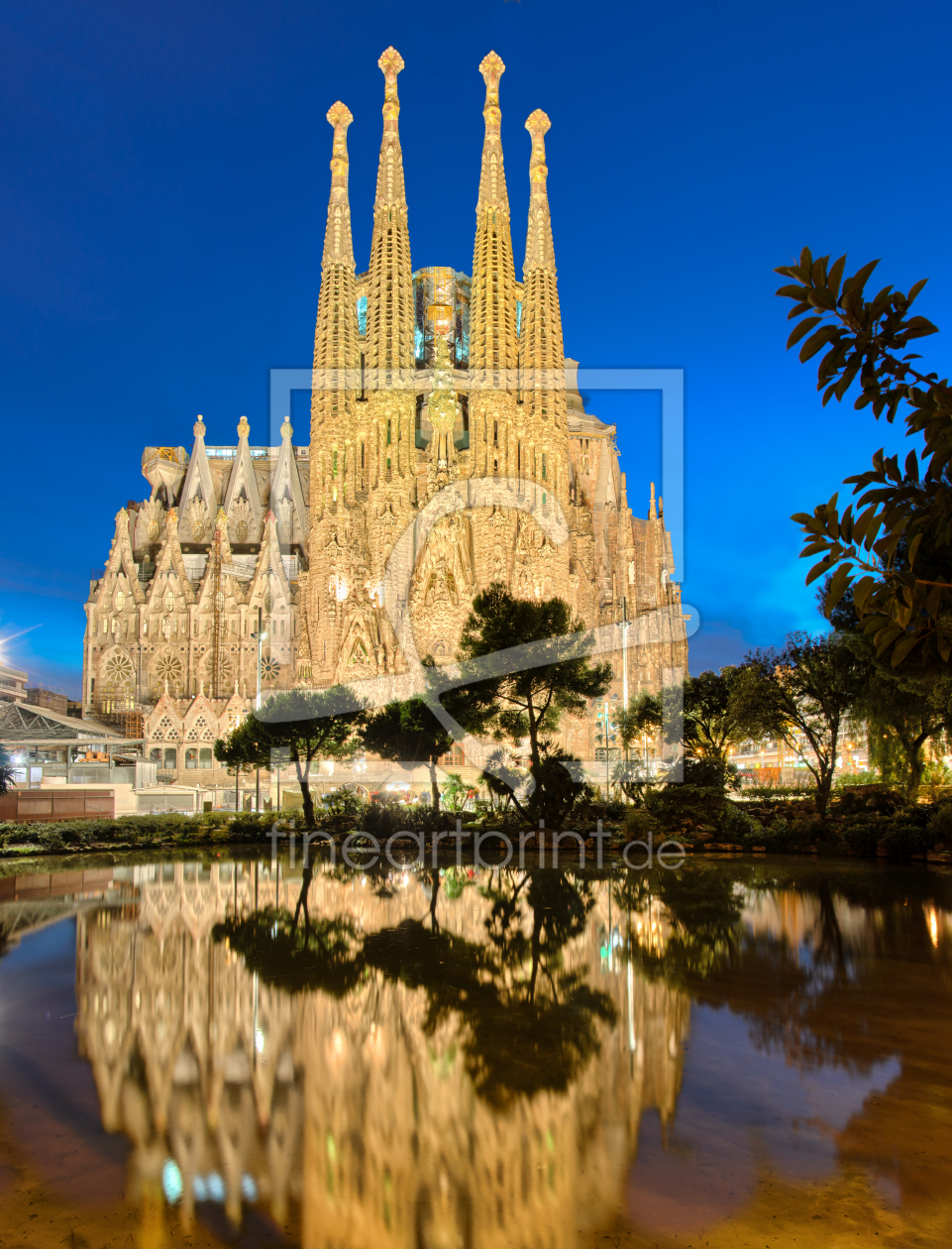 Bild-Nr.: 11423984 Sagrada Familia in Barcelona erstellt von Mapics