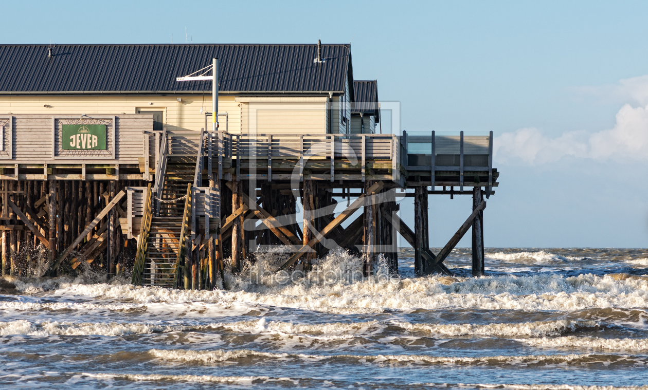 Bild-Nr.: 11426513 Orkan Felix 2015 St. Peter-Ording erstellt von Nordbilder