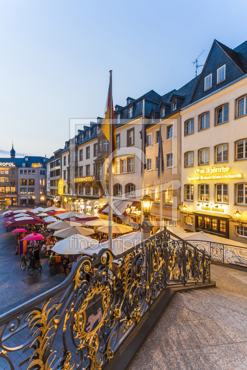 Bild-Nr.: 11428697 MARKTPLATZ IN BONN erstellt von dieterich