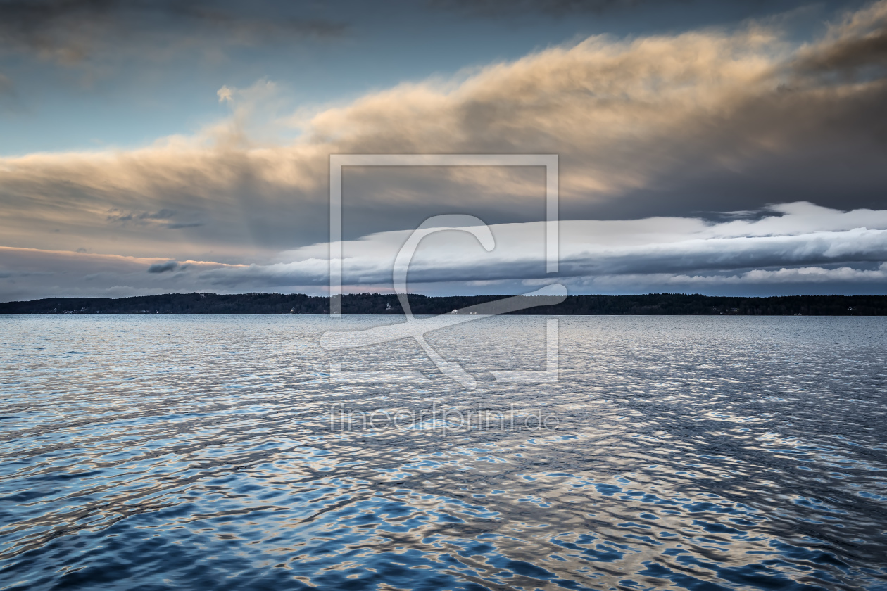 Bild-Nr.: 11428925 Wolkenspiele am See erstellt von Wolfgang Zwanzger