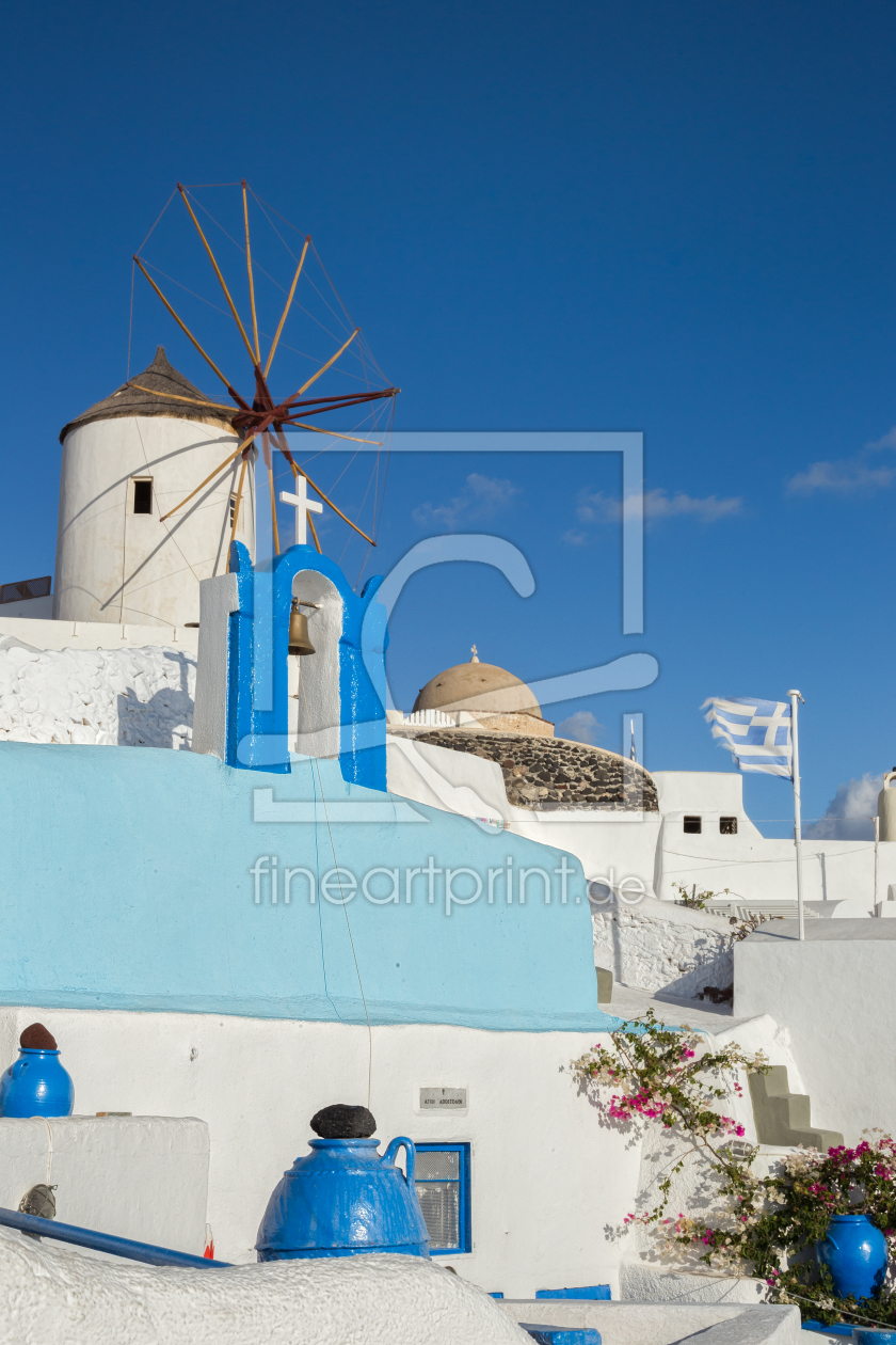 Bild-Nr.: 11430366 Santorini - Oia Windmühle erstellt von TomKli