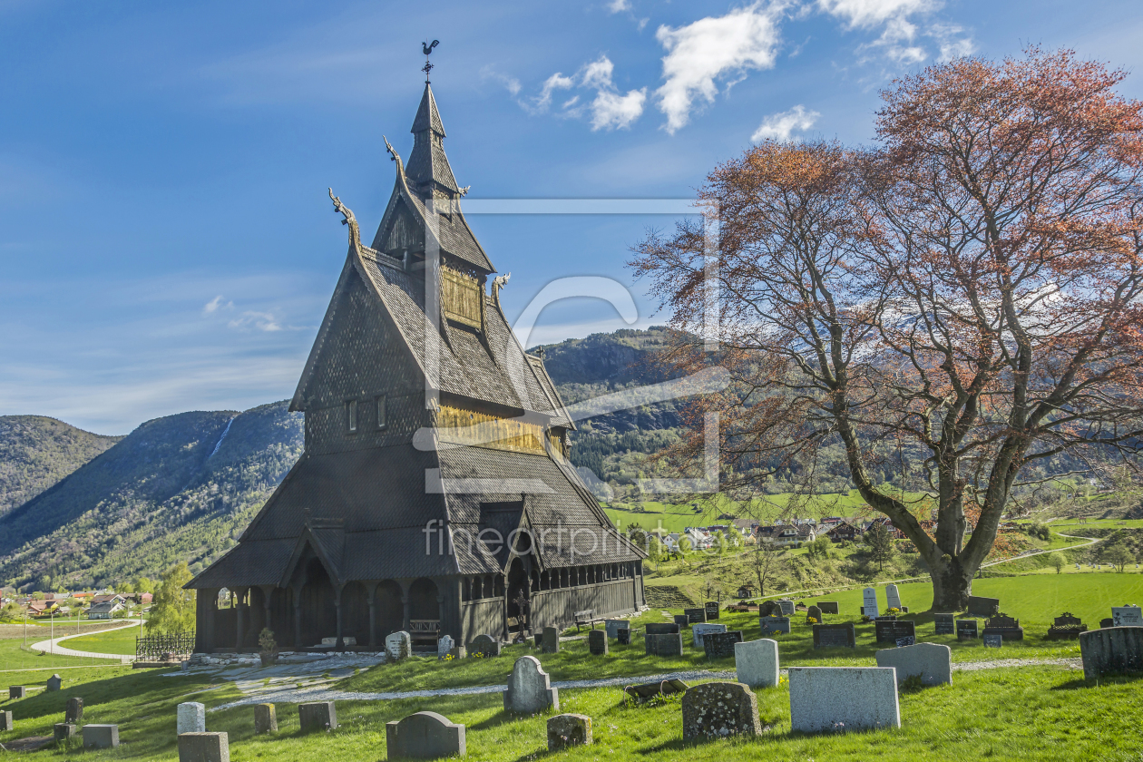 Bild-Nr.: 11431433 Stabkirche Hopperstad erstellt von EderHans