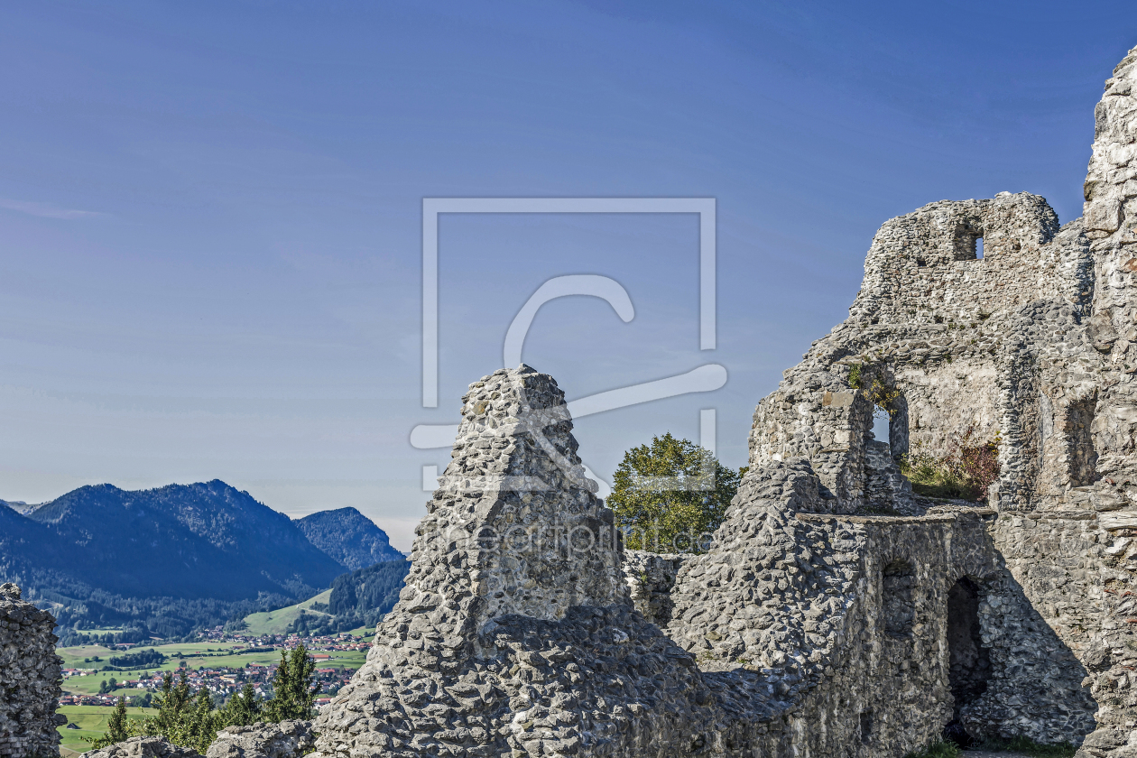 Bild-Nr.: 11432443 Ruine Hohenfreyberg im Allgäu erstellt von EderHans