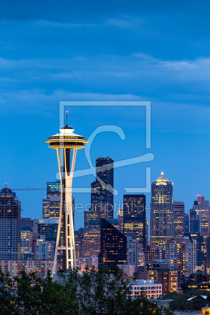 Bild-Nr.: 11432718 Seattle Skyline at Twilight erstellt von TomKli