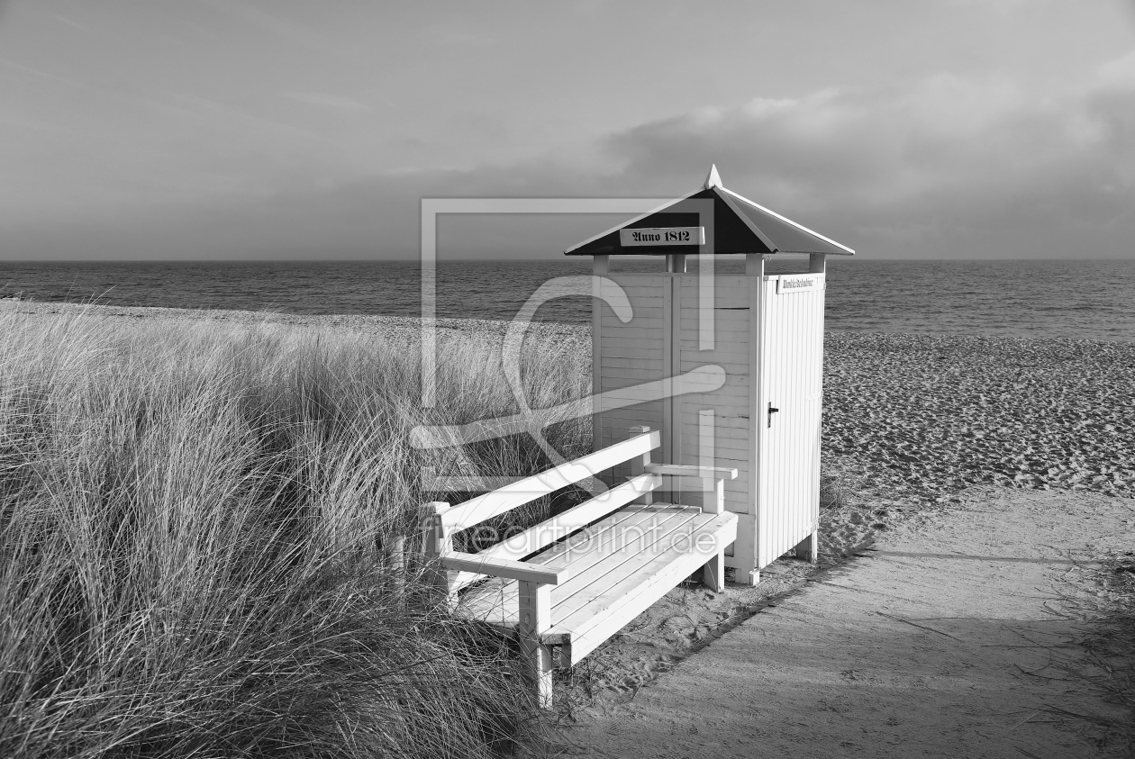 Bild-Nr.: 11433826 Umkleidekabine  am Strand erstellt von Ursula Reins