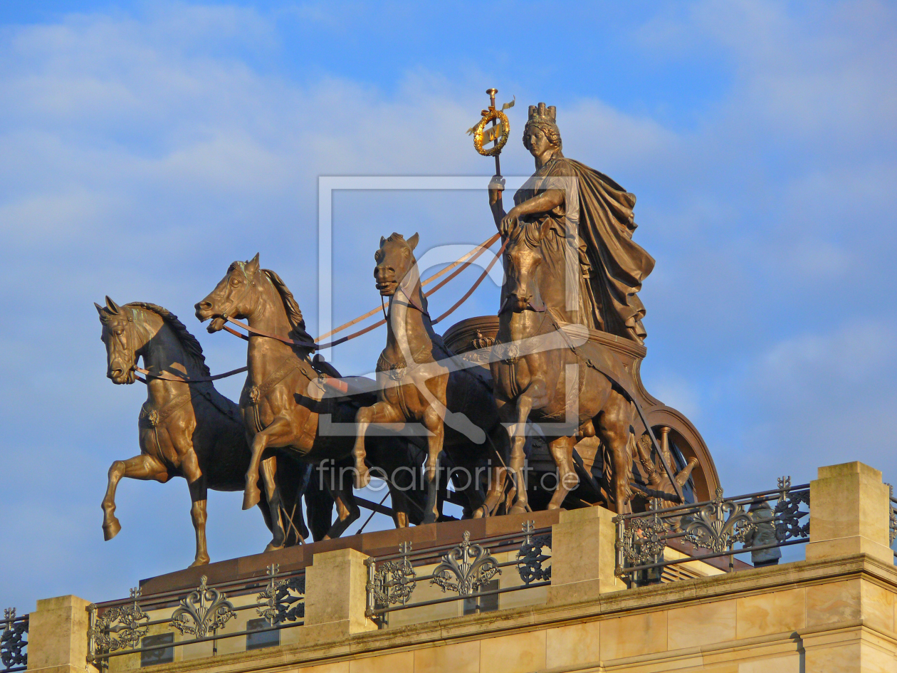 Bild-Nr.: 11434726 Quadriga auf dem Braunschweiger Schloss, Germany, Niedersachsen Braunschweig erstellt von Schroeer-Ralf