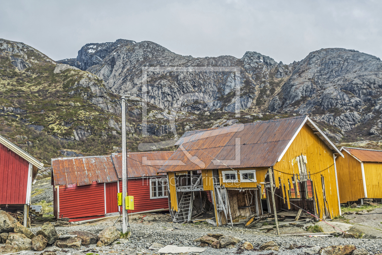 Bild-Nr.: 11435373 Verfallenes Dorf in Norwegen erstellt von EderHans