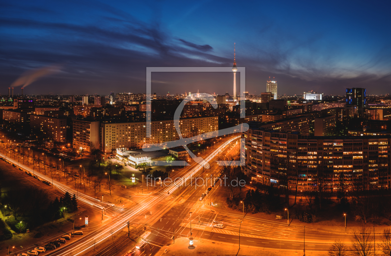 Bild-Nr.: 11439281 Berlin - Skyline zur blauen Stunde erstellt von Jean Claude Castor