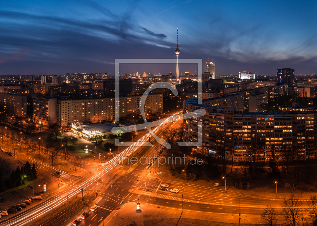 Bild-Nr.: 11439283 Berlin - Skyline zur blauen Stunde erstellt von Jean Claude Castor