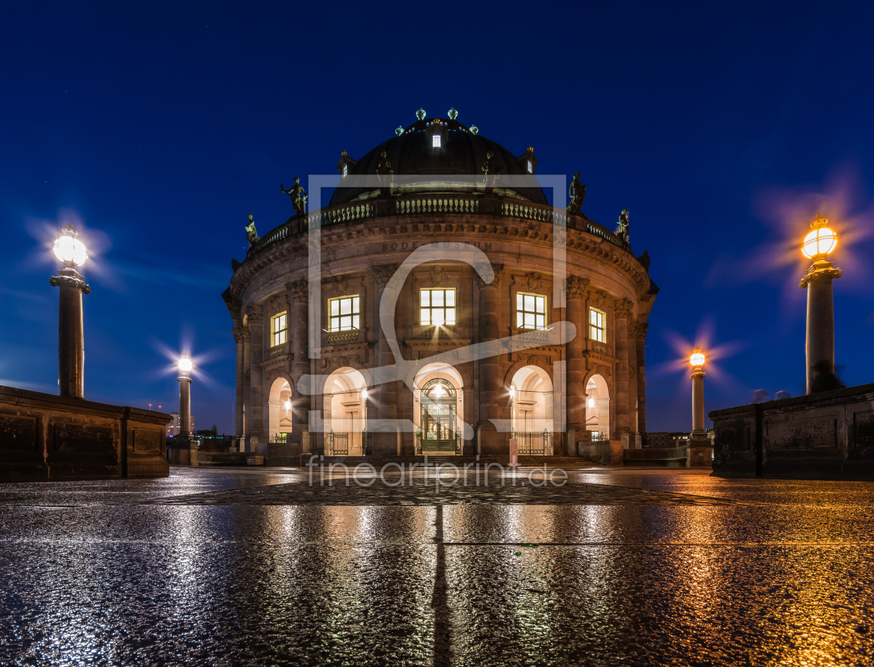 Bild-Nr.: 11439303 Berlin - Bodemuseum zur blauen Stunde erstellt von Jean Claude Castor