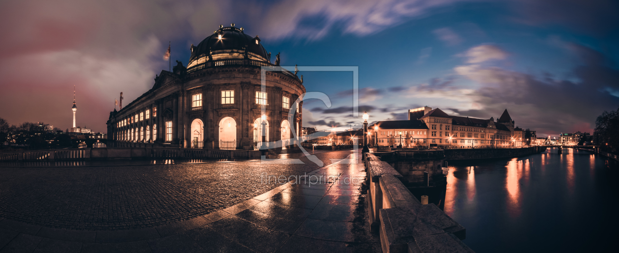 Bild-Nr.: 11439305 Berlin - Bodemuseum Panorama am Abend erstellt von Jean Claude Castor