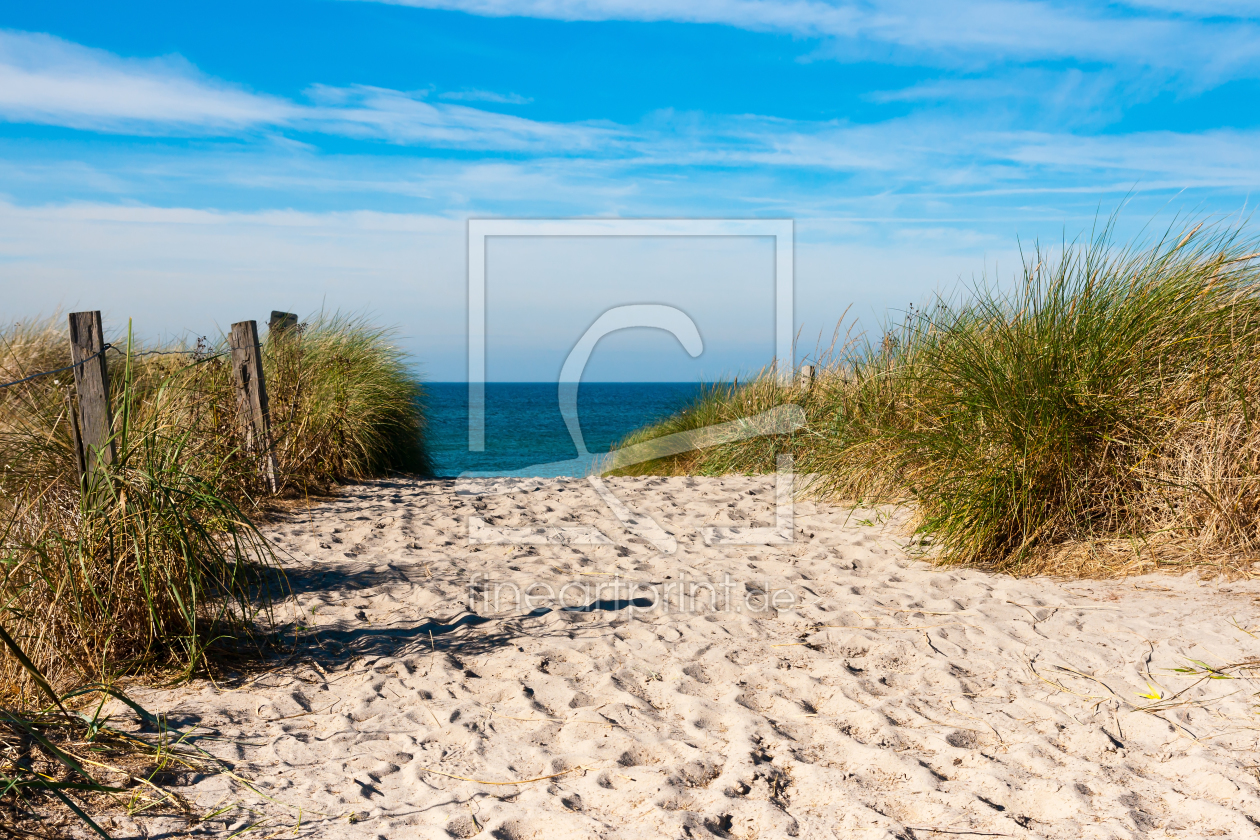 Bild-Nr.: 11442389 Ostsee - Strandweg bei Ahrenshoop erstellt von Reiner Würz