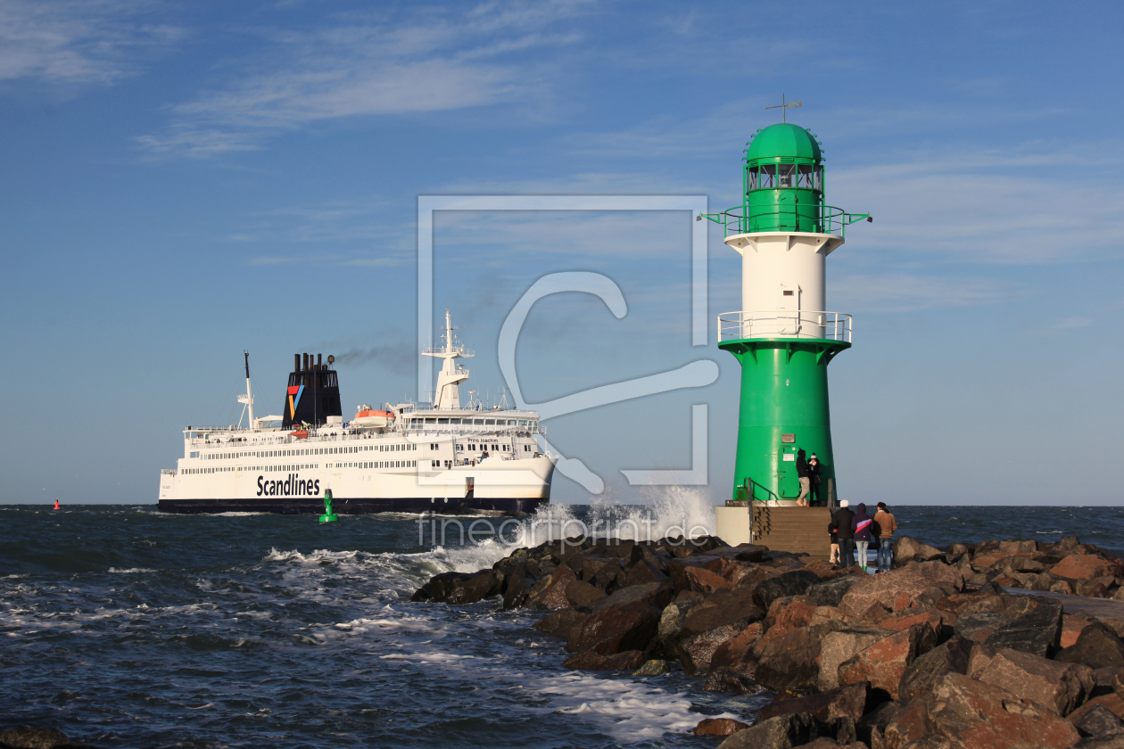 Bild-Nr.: 11443270 Mole Warnemünde erstellt von FotoDeHRO