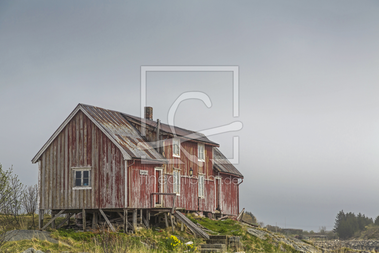 Bild-Nr.: 11444949 Haus in Henningsvaer erstellt von EderHans