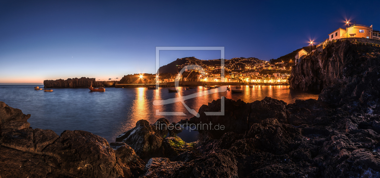 Bild-Nr.: 11449460 Madeira - Camara de Lobos zur blauen Stunde erstellt von Jean Claude Castor