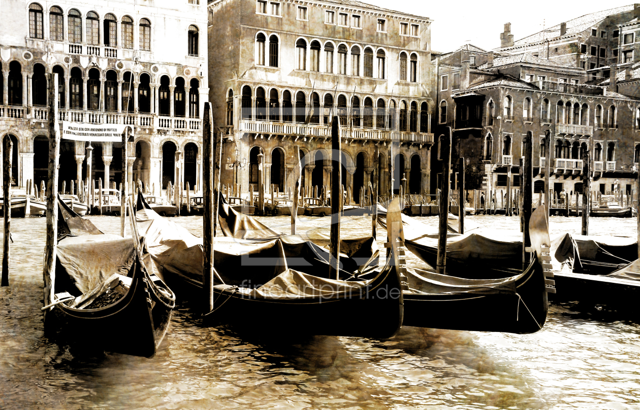 Bild-Nr.: 11453367 Gondeln in Venedig erstellt von Eileen Kumpf