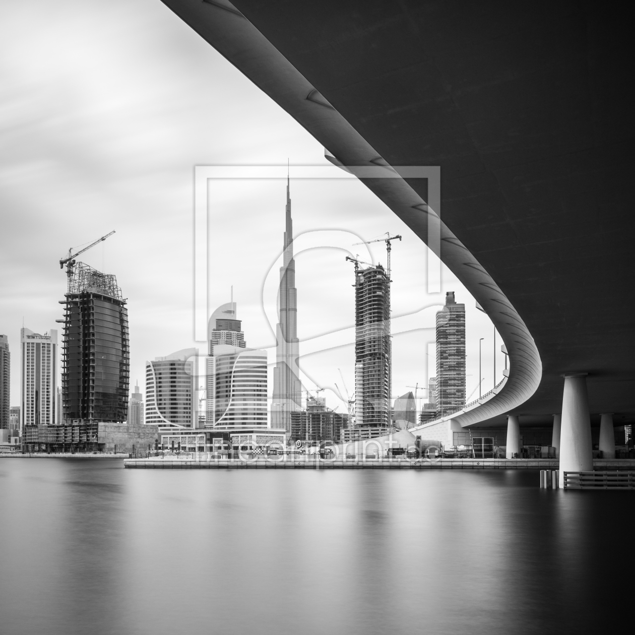 Bild-Nr.: 11457555 Dubai - Business Bay Schwarz Weiß erstellt von Jean Claude Castor