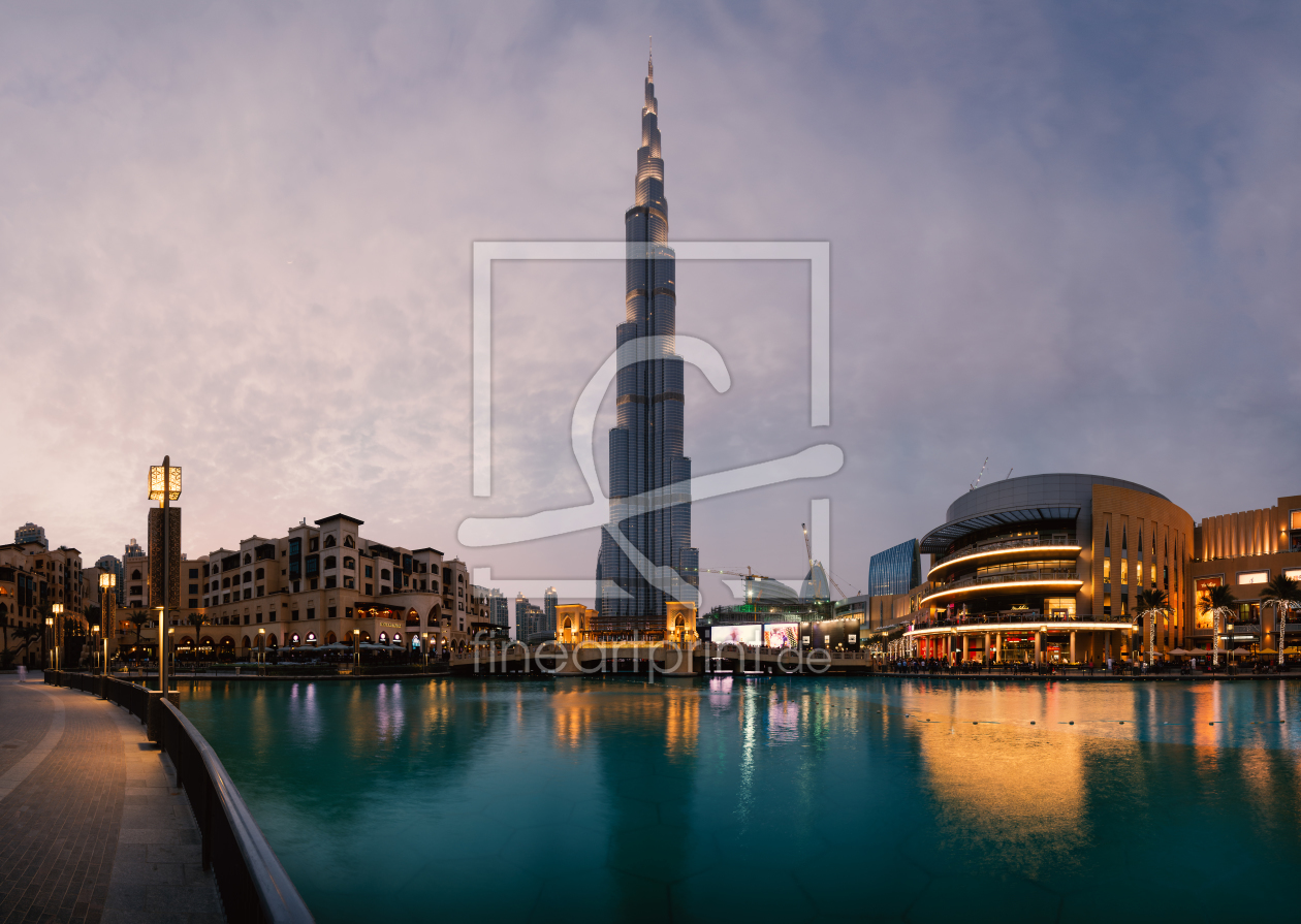 Bild-Nr.: 11457559 Dubai - Burj Khalifa Panorama erstellt von Jean Claude Castor
