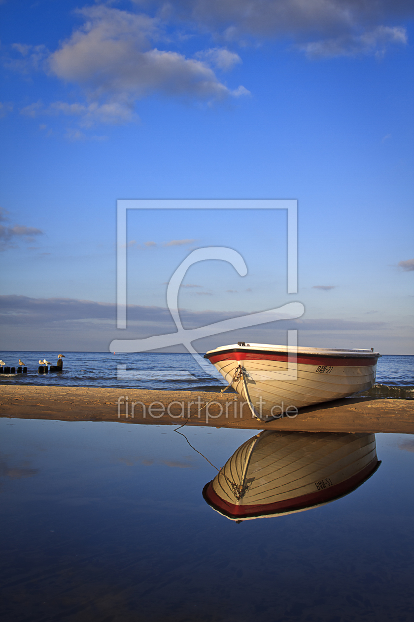 Bild-Nr.: 11460733 Fischerboot am Strand von Usedom erstellt von blende-acht