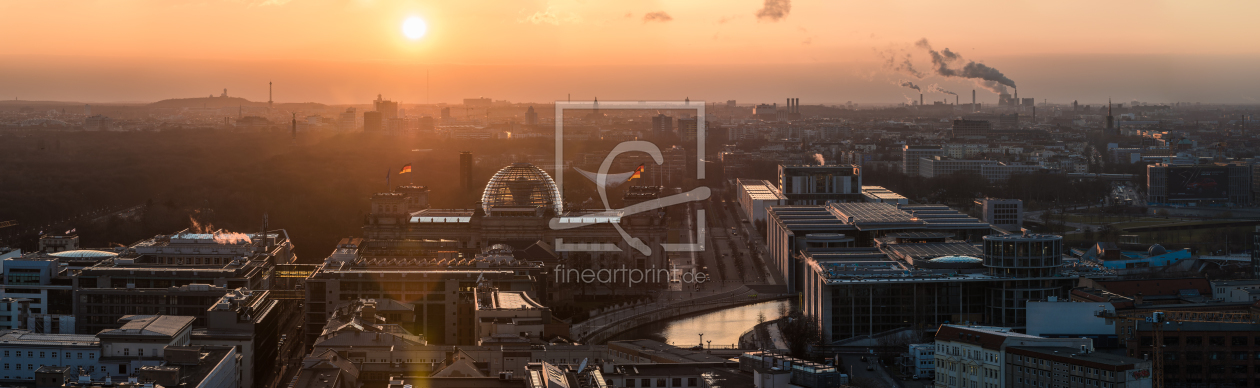 Bild-Nr.: 11463295 Berlin - Skyline City West bei Sonnenuntergang erstellt von Jean Claude Castor