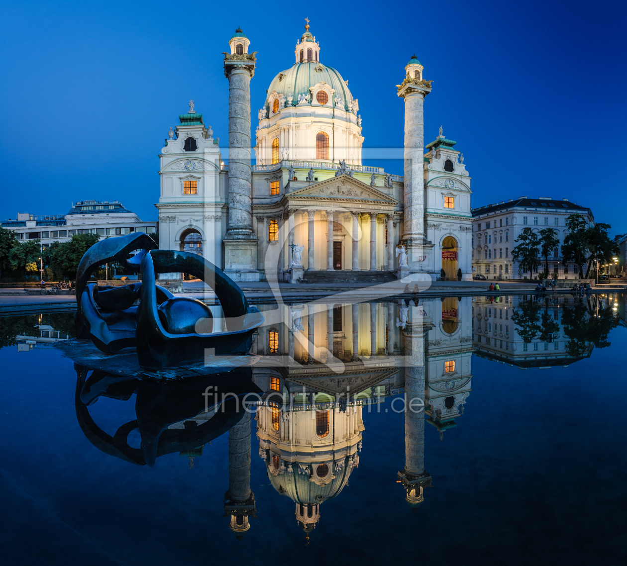 Bild-Nr.: 11465486 Wien - Karlskirche Panorama  erstellt von Jean Claude Castor