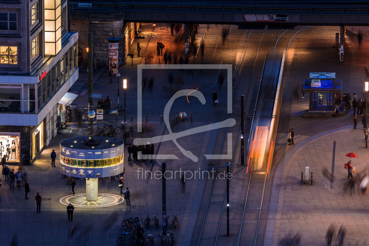 Bild-Nr.: 11466116 Berlin - Alexanderplatz von Oben erstellt von Jean Claude Castor