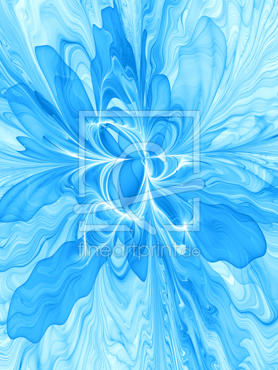 Bild-Nr.: 11466902 Abstrakt in Blautönen erstellt von gabiw-art