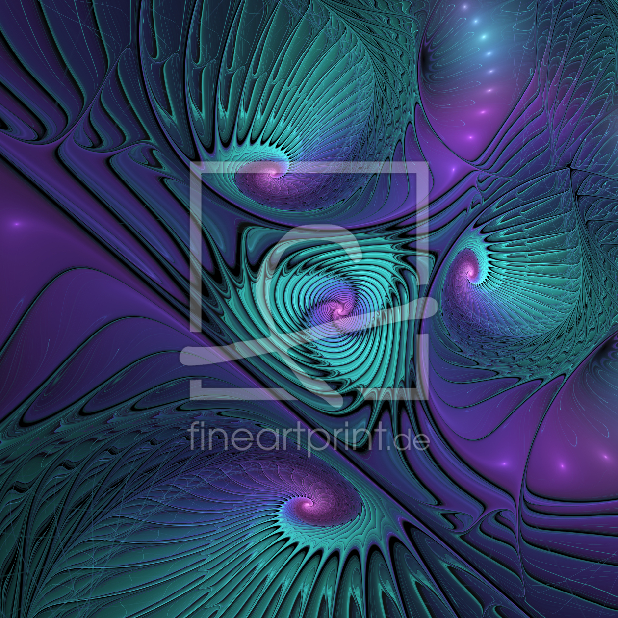 Bild-Nr.: 11466904 Lila trifft Türkis Bild-Nr.: 11466904 Lila trifft Türkis erstellt von gabiw-art