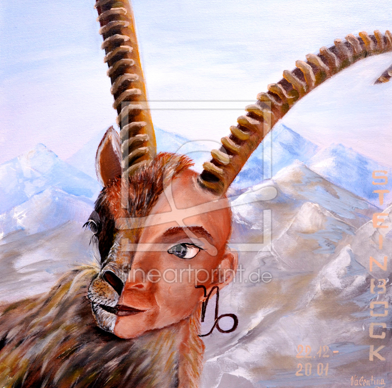 Bild-Nr.: 11467629 Sternzeichen Steinbock erstellt von VALENTINA Manser