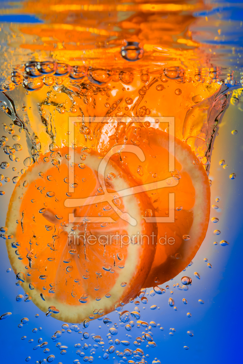 Bild-Nr.: 11467983 Orange splash erstellt von Richard-Young