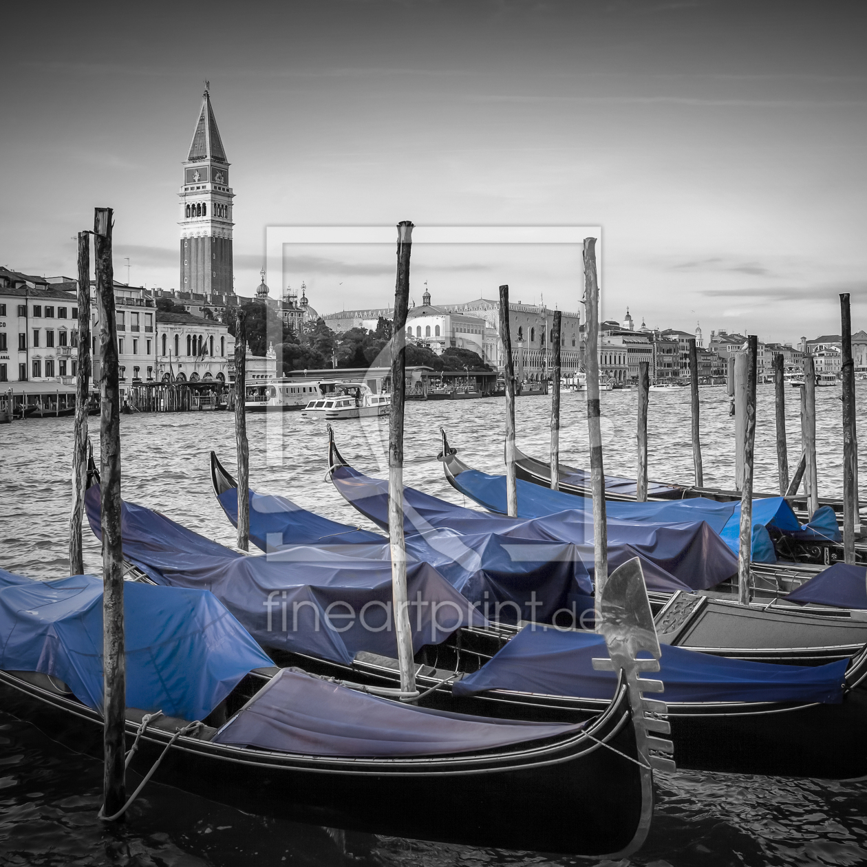 Bild-Nr.: 11473302 VENEDIG Canal Grande & Markusturm  erstellt von Melanie Viola